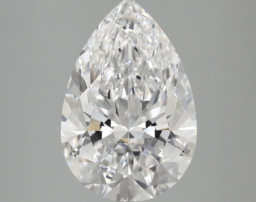 3.1 Carat Pear Shaped Excellent Cut VVS2 IGI Certified Lab Grown Diamond