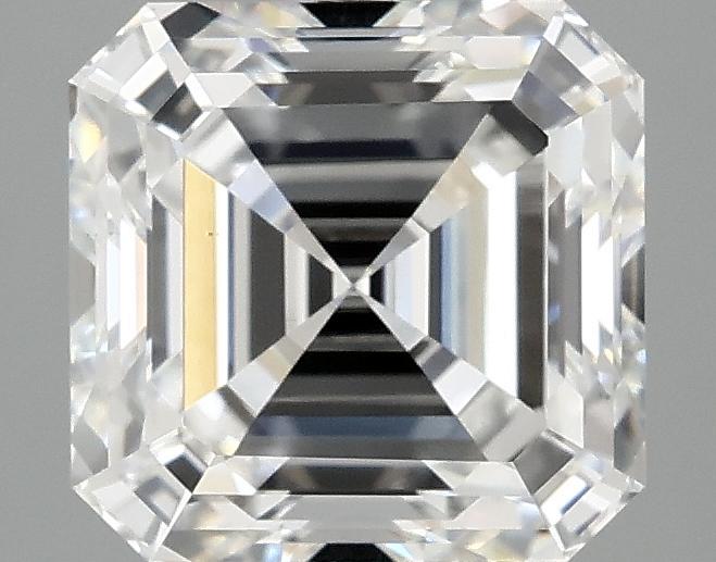 2.87 Carat Asscher Shaped Ideal Cut VS1 IGI Certified Lab Grown Diamond