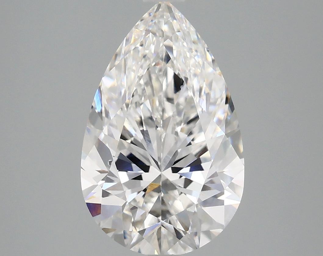 3.01 Carat Pear Shaped Ideal Cut VS2 IGI Certified Lab Grown Diamond