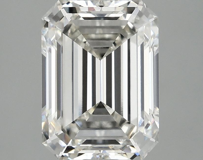 3.06 Carat Emerald Shaped Excellent Cut VS1 IGI Certified Lab Grown Diamond