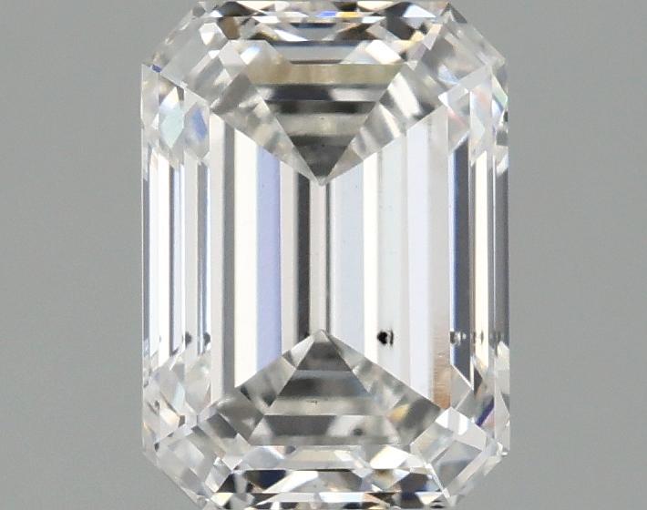 2.02 Carat Emerald Shaped Excellent Cut SI1 IGI Certified Lab Grown Diamond