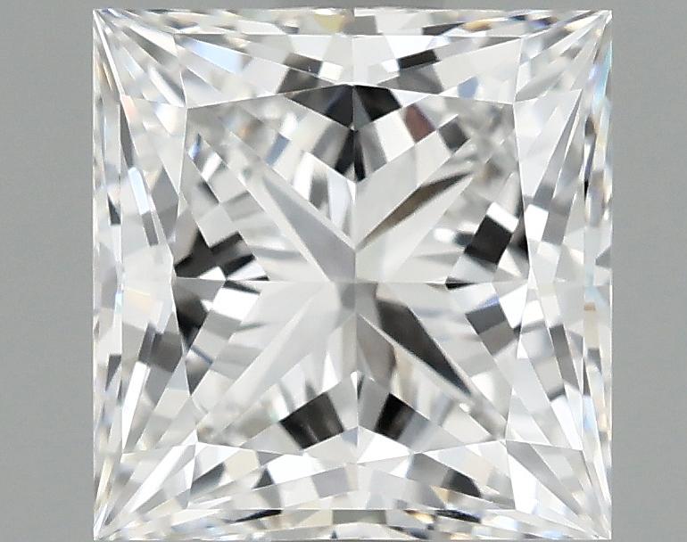 1.42 Carat Princess Shaped Ideal Cut VVS2 IGI Certified Lab Grown Diamond