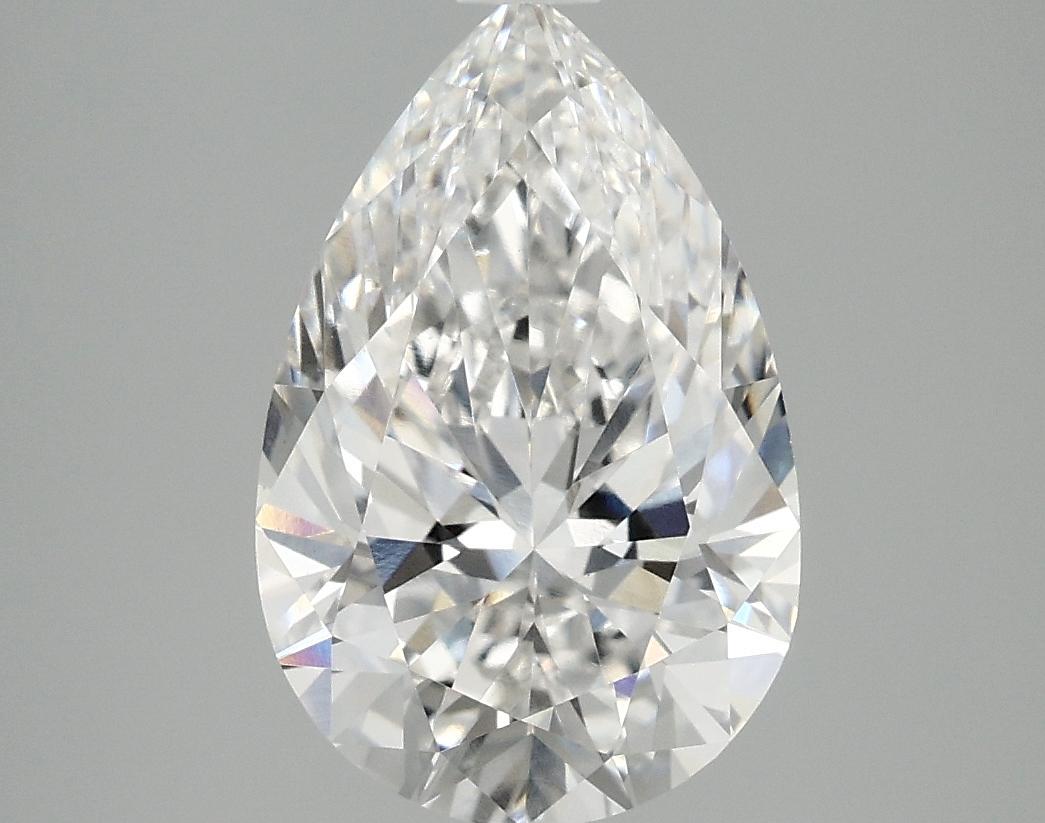 3.01 Carat Pear Shaped Excellent Cut VVS2 IGI Certified Lab Grown Diamond