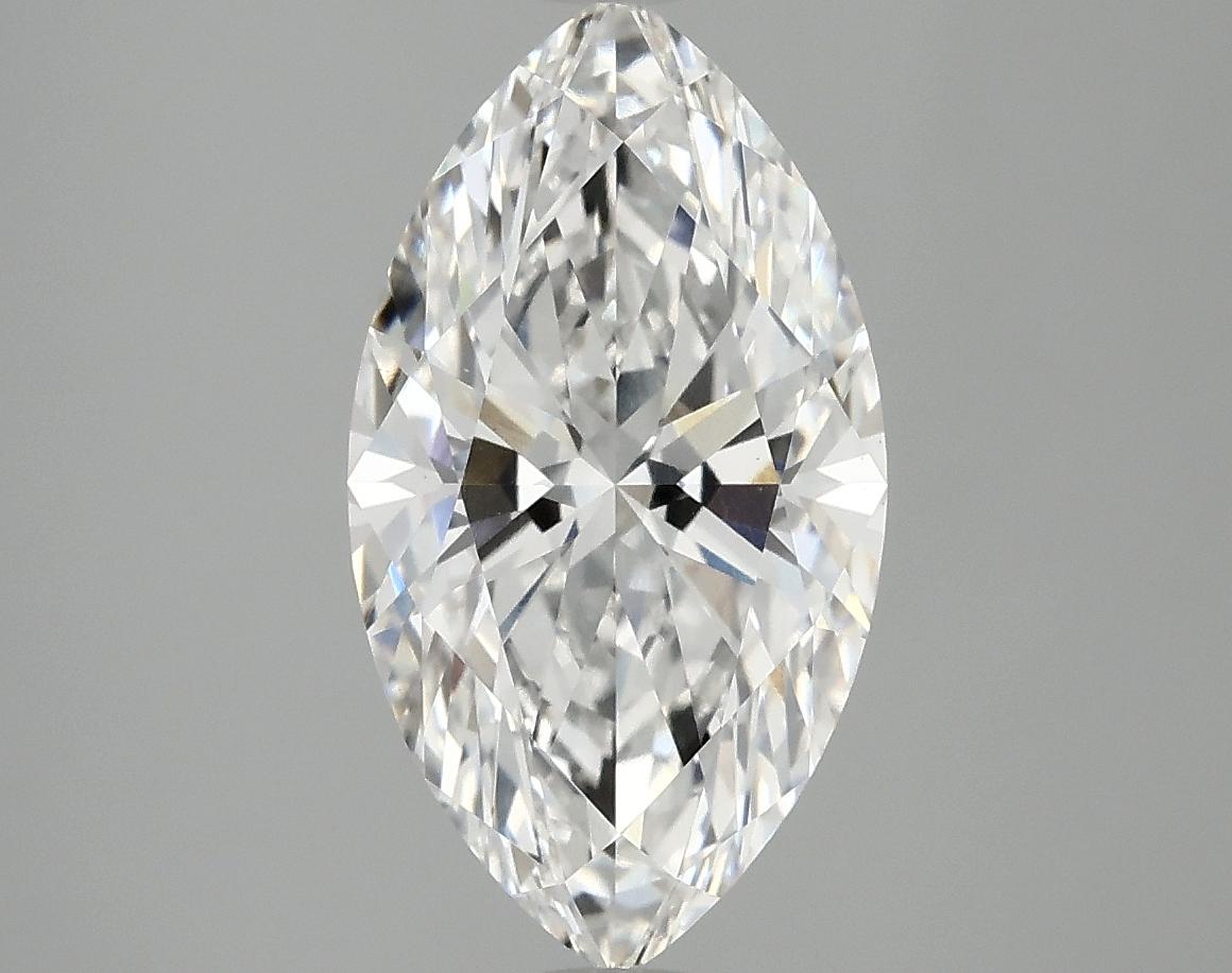 3.08 Carat Marquise Shaped Excellent Cut VS1 IGI Certified Lab Grown Diamond