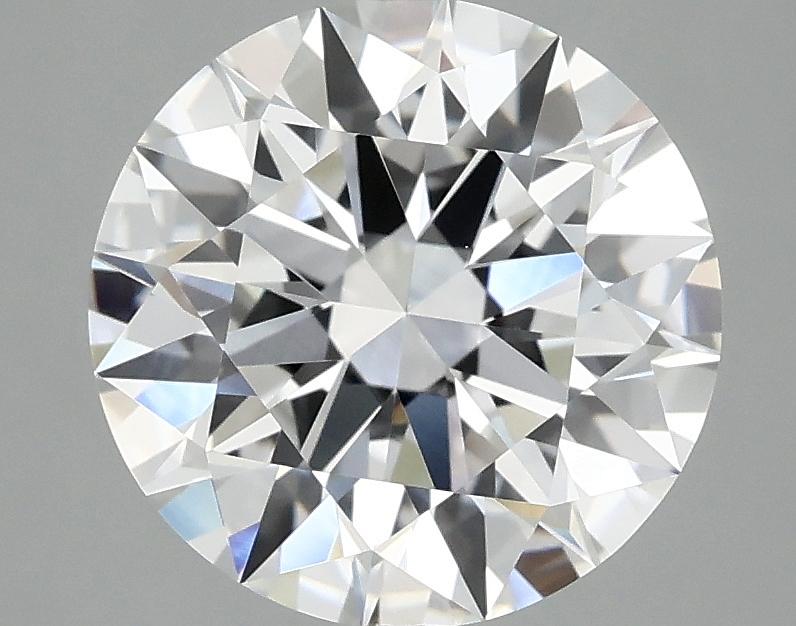 3.08 Carat Round Shaped Ideal Cut VVS2 IGI Certified Lab Grown Diamond