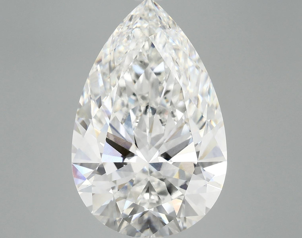 8.19 Carat Pear Shaped Ideal Cut VVS2 IGI Certified Lab Grown Diamond