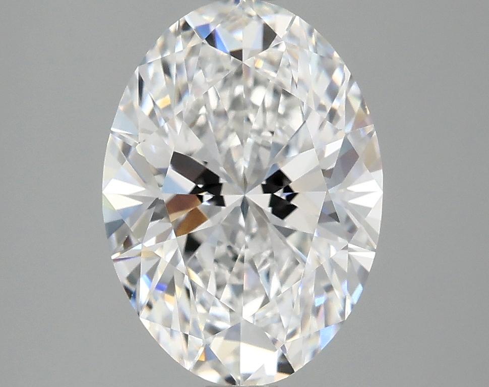 3.04 Carat Oval Shaped Ideal Cut VVS2 IGI Certified Lab Grown Diamond