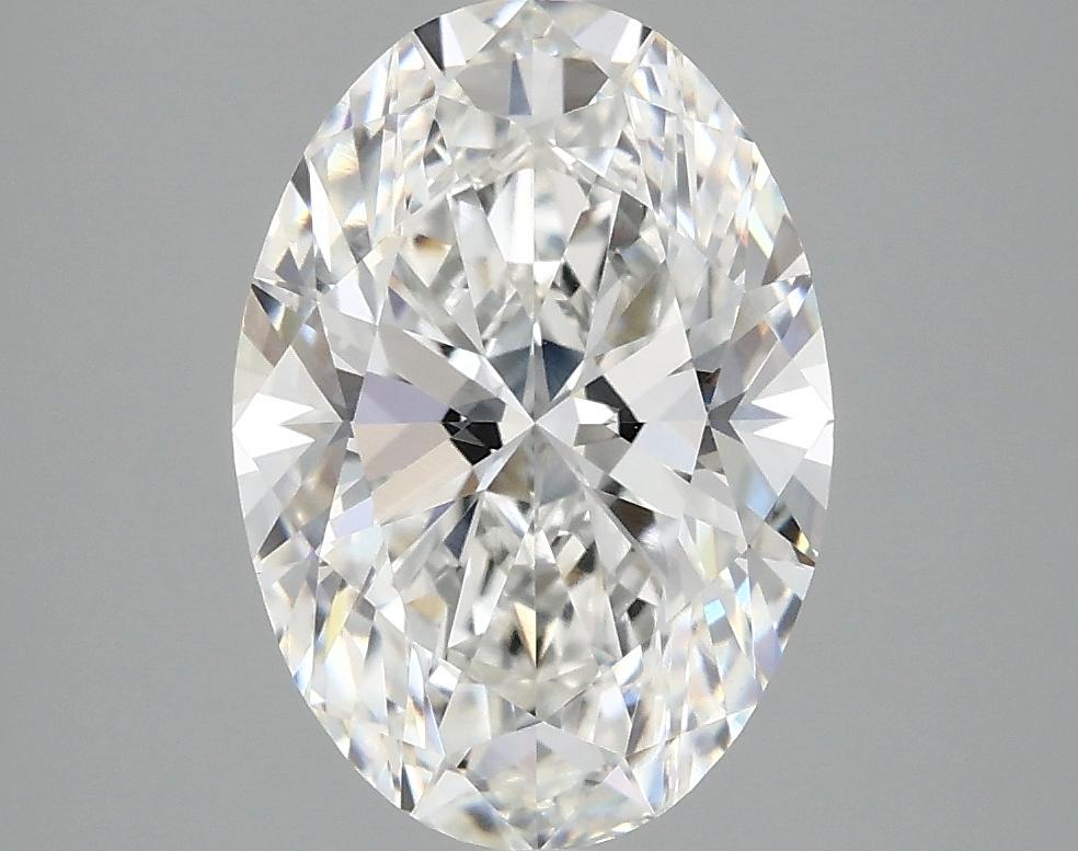 3.03 Carat Oval Shaped Ideal Cut VVS2 IGI Certified Lab Grown Diamond
