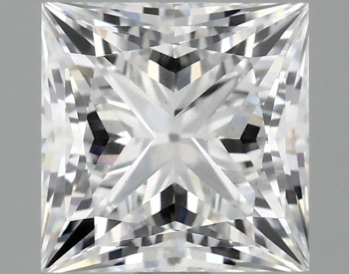 1.57 Carat Princess Shaped Ideal Cut VS2 IGI Certified Lab Grown Diamond