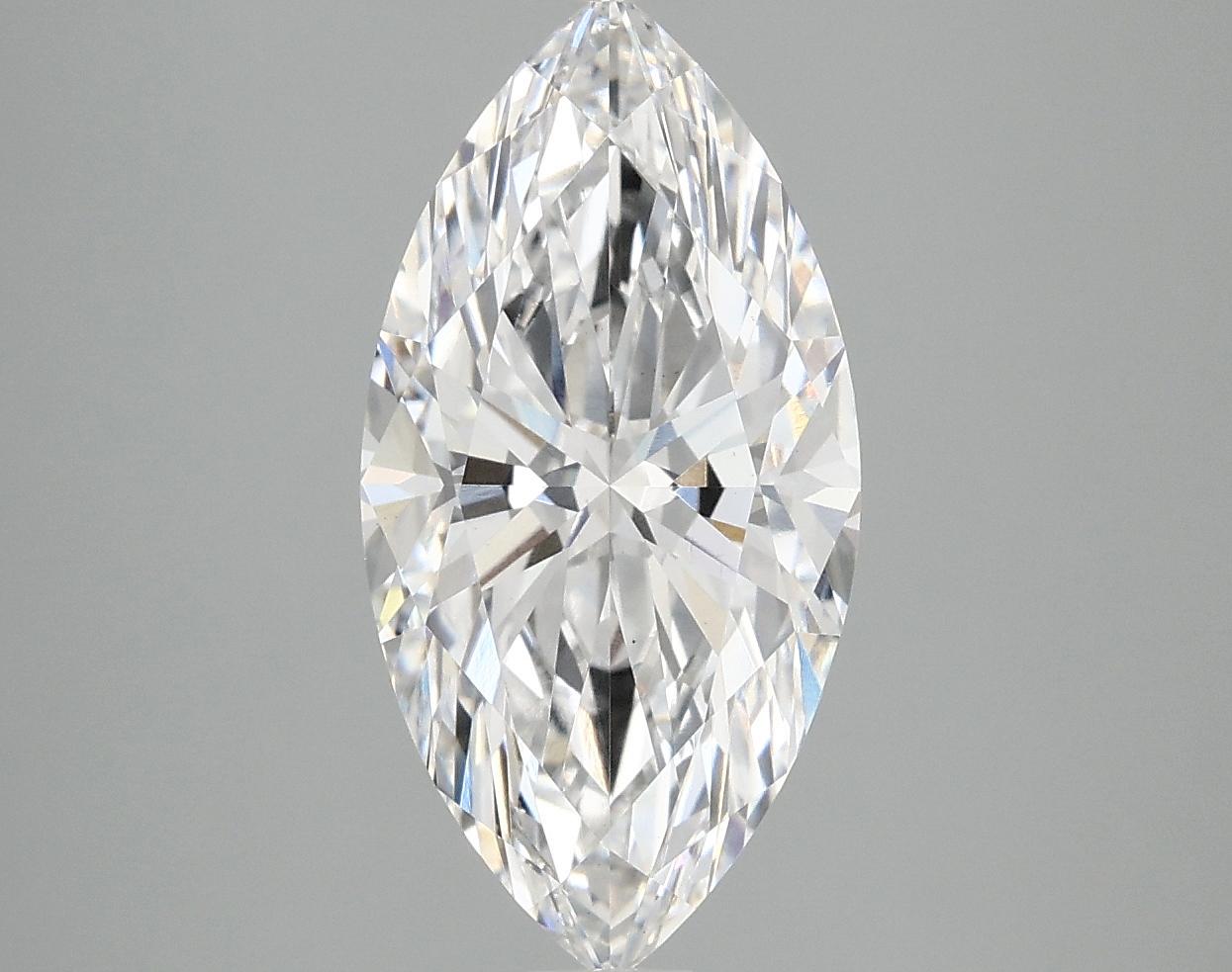 3.09 Carat Marquise Shaped Ideal Cut VS1 IGI Certified Lab Grown Diamond