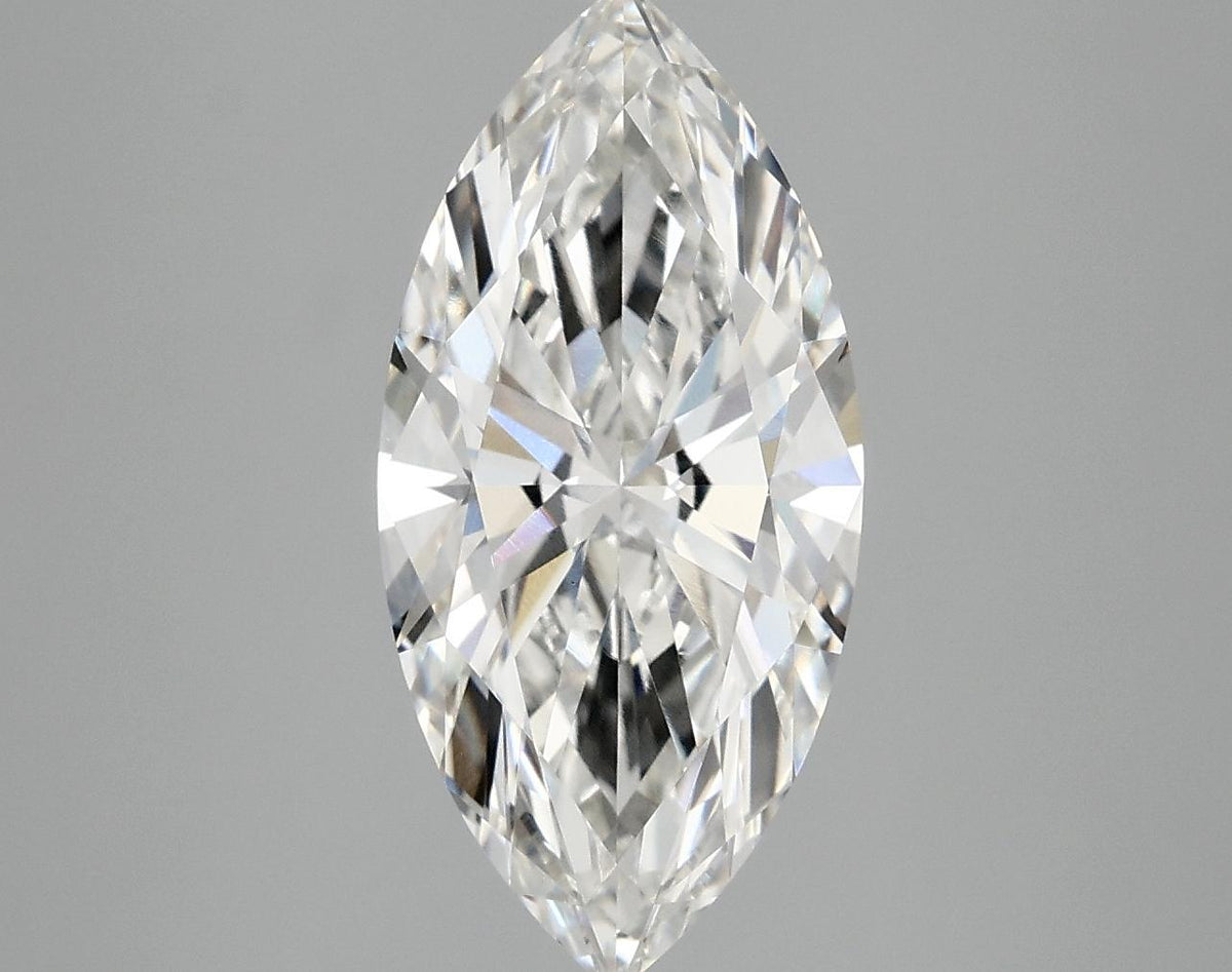 3.02 Carat Marquise Shaped Excellent Cut VS1 IGI Certified Lab Grown Diamond