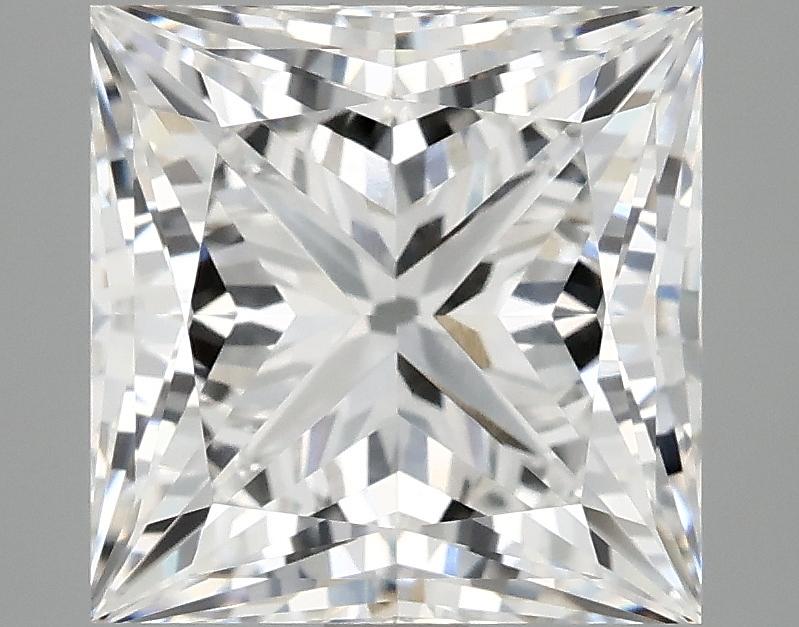 4.46 Carat Princess Shaped Ideal Cut VVS2 IGI Certified Lab Grown Diamond