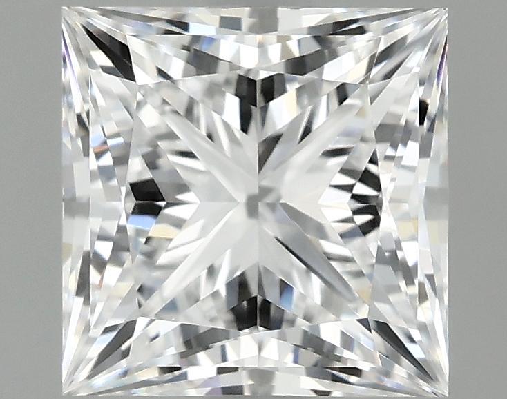 1.58 Carat Princess Shaped Ideal Cut VVS2 IGI Certified Lab Grown Diamond