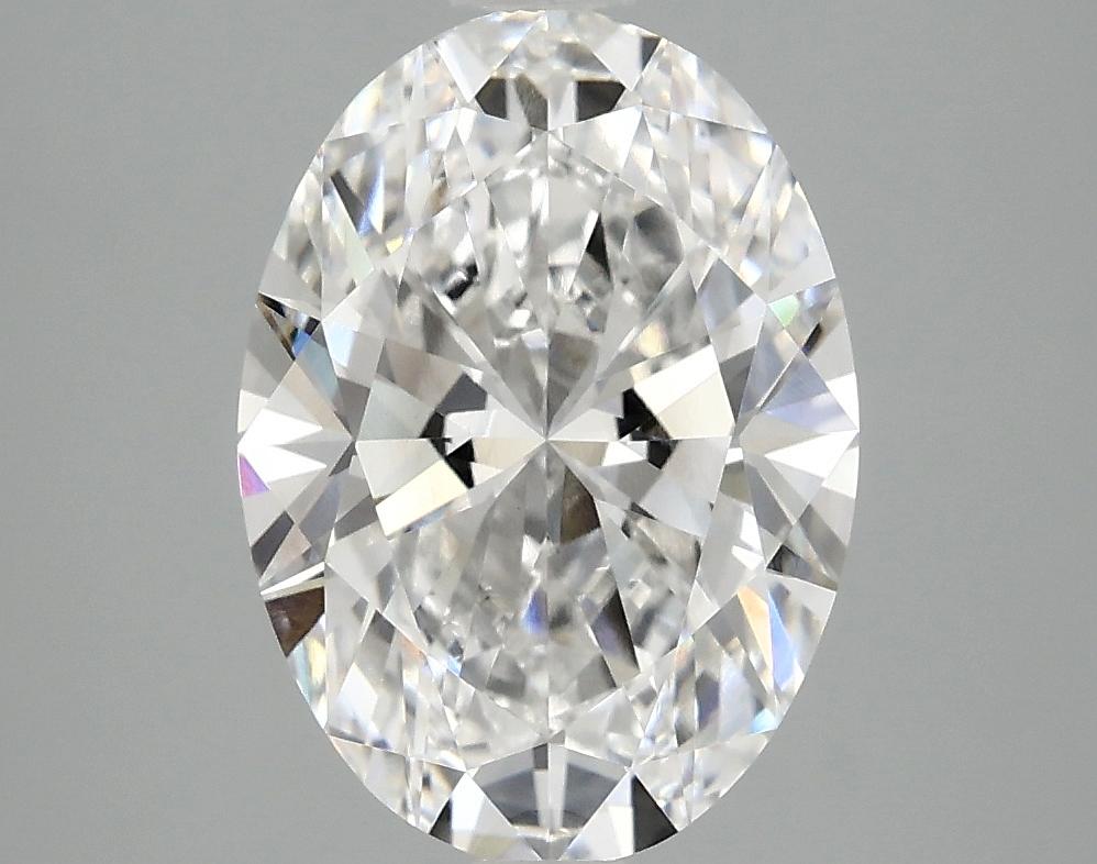 3.02 Carat Oval Shaped Ideal Cut VVS2 IGI Certified Lab Grown Diamond