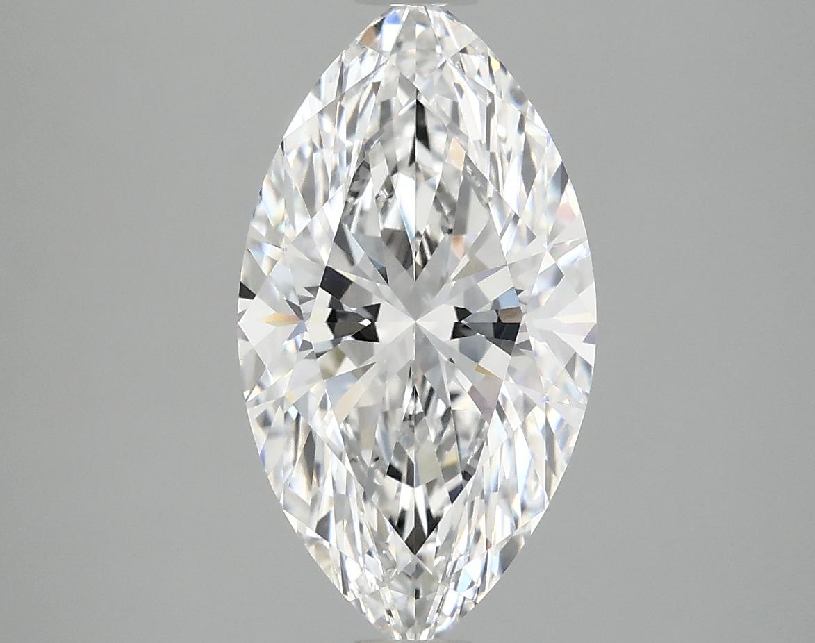 3.06 Carat Marquise Shaped Excellent Cut VVS2 IGI Certified Lab Grown Diamond
