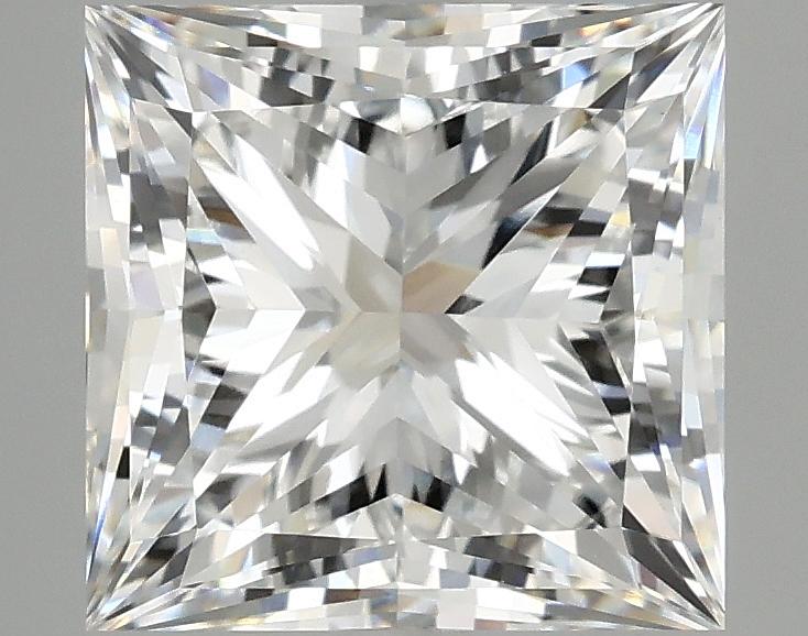 3.98 Carat Princess Shaped Ideal Cut VVS2 IGI Certified Lab Grown Diamond