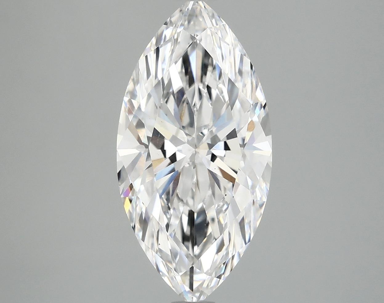 3.06 Carat Marquise Shaped Ideal Cut VS1 IGI Certified Lab Grown Diamond