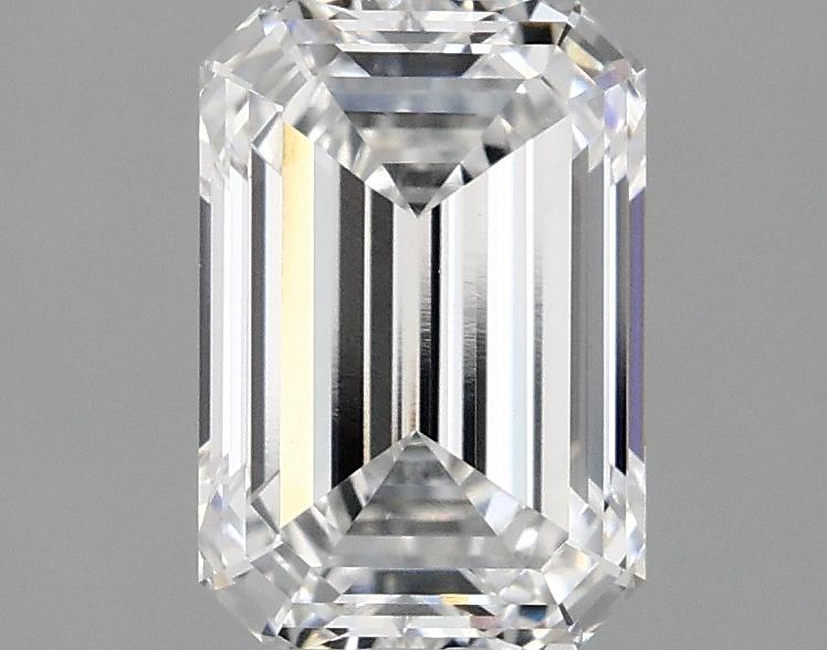 2.07 Carat Emerald Shaped Ideal Cut VS1 IGI Certified Lab Grown Diamond