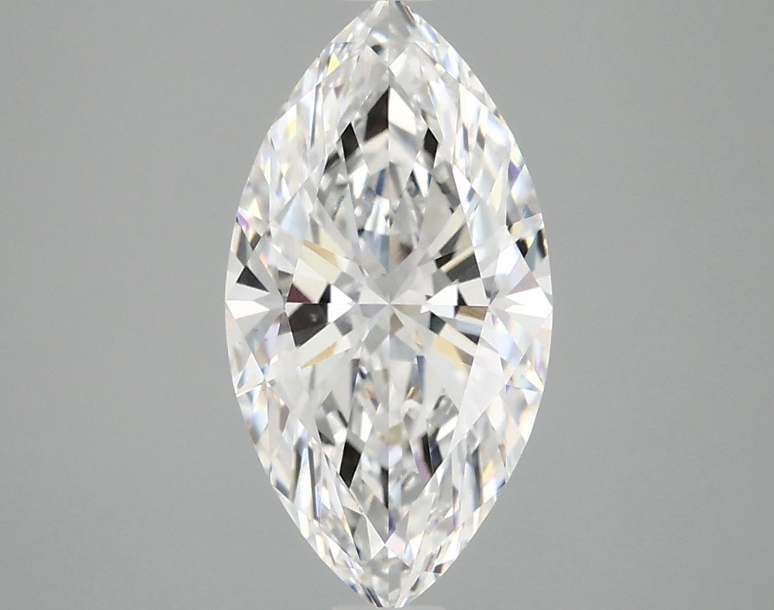 2.47 Carat Marquise Shaped Excellent Cut VS1 IGI Certified Lab Grown Diamond