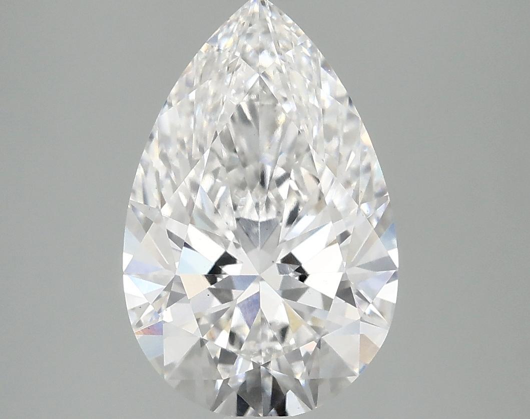 3.06 Carat Pear Shaped Ideal Cut VS2 IGI Certified Lab Grown Diamond