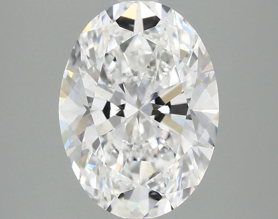 3.08 Carat Oval Shaped Ideal Cut VVS2 IGI Certified Lab Grown Diamond