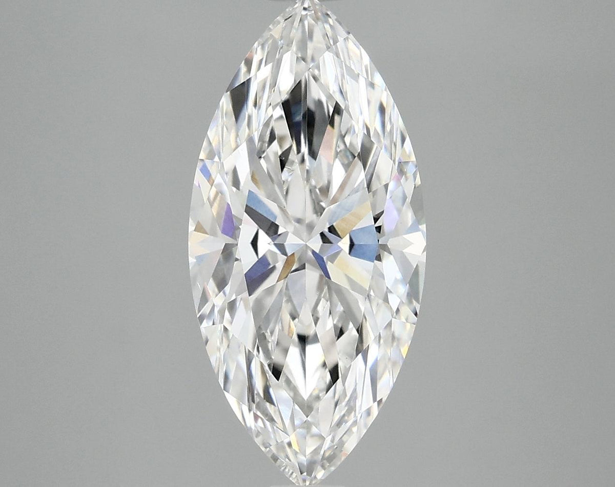 3.02 Carat Marquise Shaped Excellent Cut VS1 IGI Certified Lab Grown Diamond