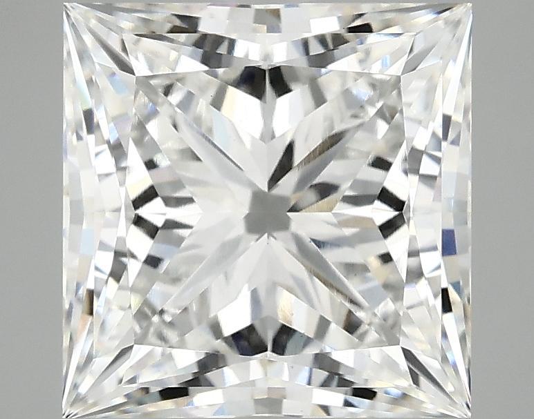 3.89 Carat Princess Shaped Ideal Cut VS1 IGI Certified Lab Grown Diamond