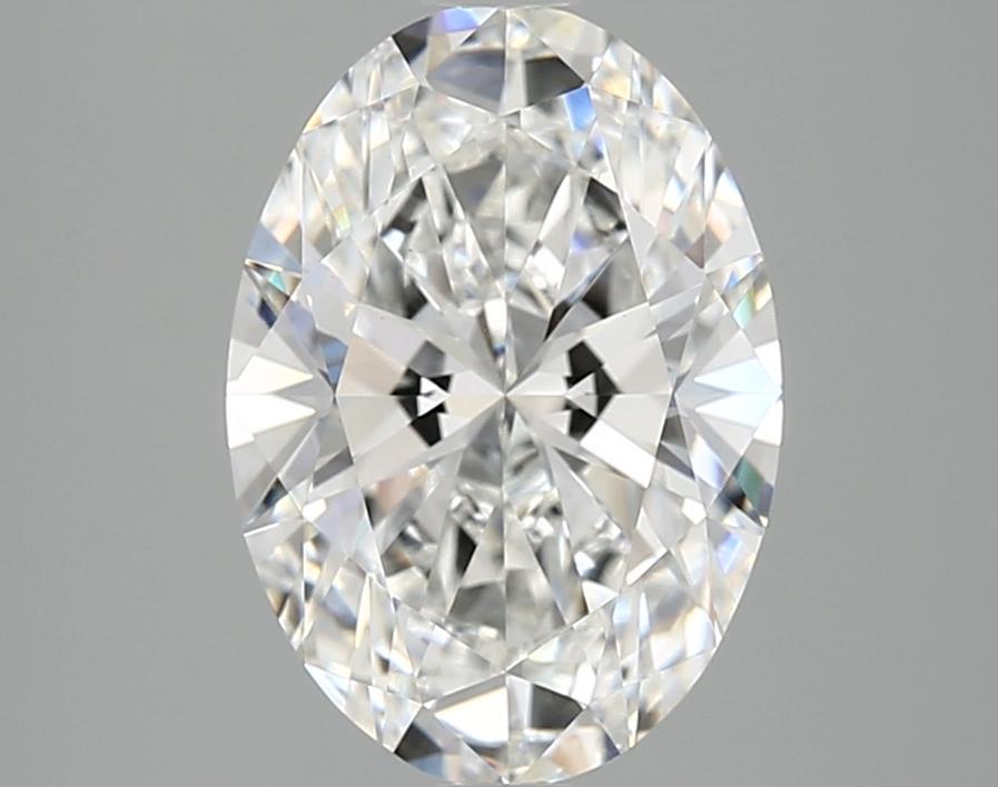 3.02 Carat Oval Shaped Ideal Cut VVS2 IGI Certified Lab Grown Diamond