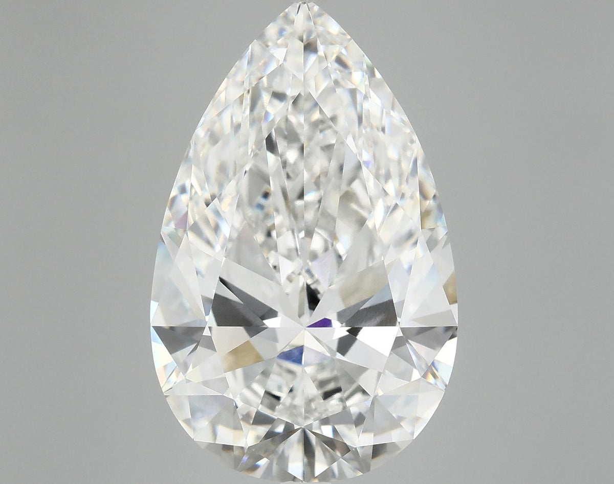 10.1 Carat Pear Shaped Ideal Cut VVS2 IGI Certified Lab Grown Diamond