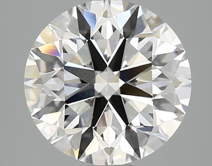 2.95 Carat Round Shaped Excellent Cut VS1 IGI Certified Lab Grown Diamond