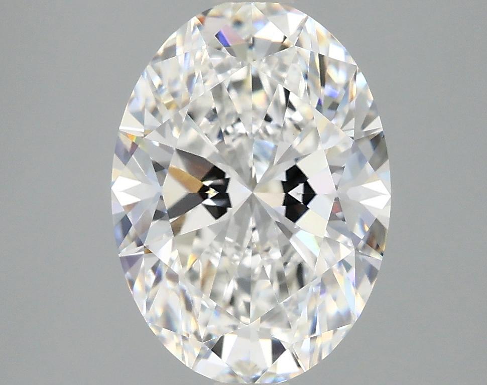 3.08 Carat Oval Shaped Ideal Cut VVS2 IGI Certified Lab Grown Diamond
