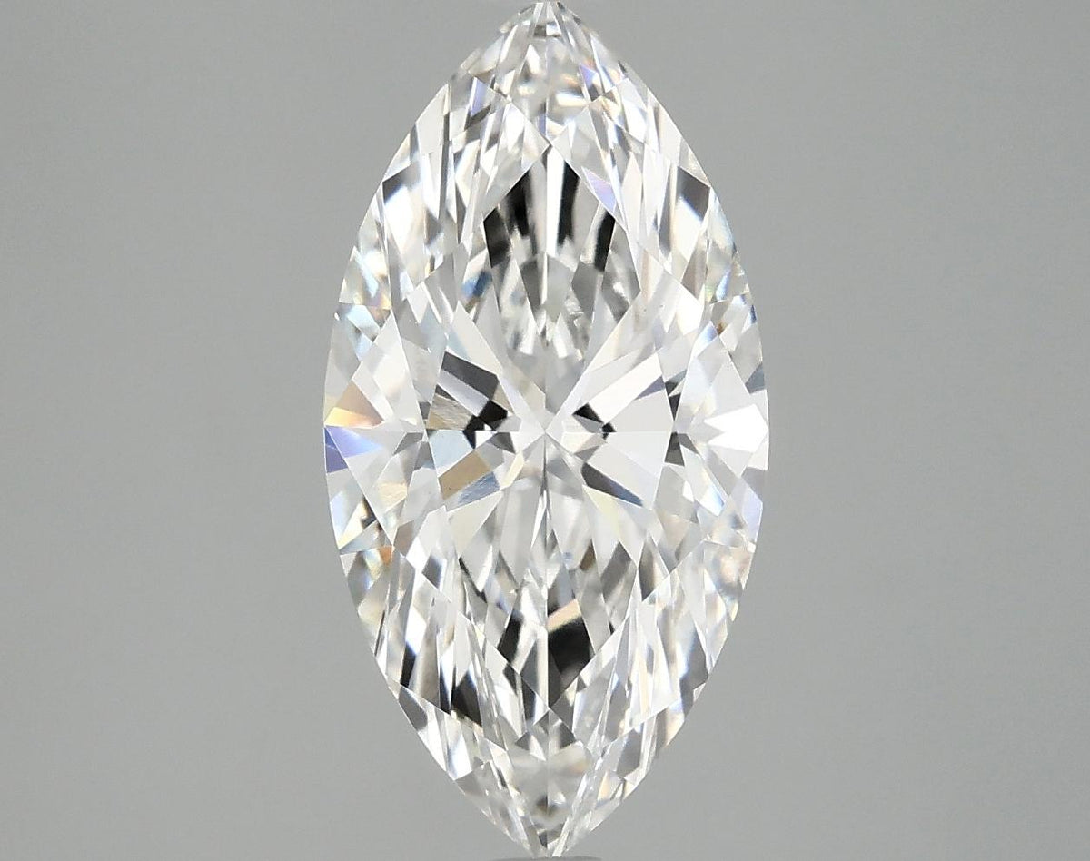 3.08 Carat Marquise Shaped Ideal Cut VS1 IGI Certified Lab Grown Diamond