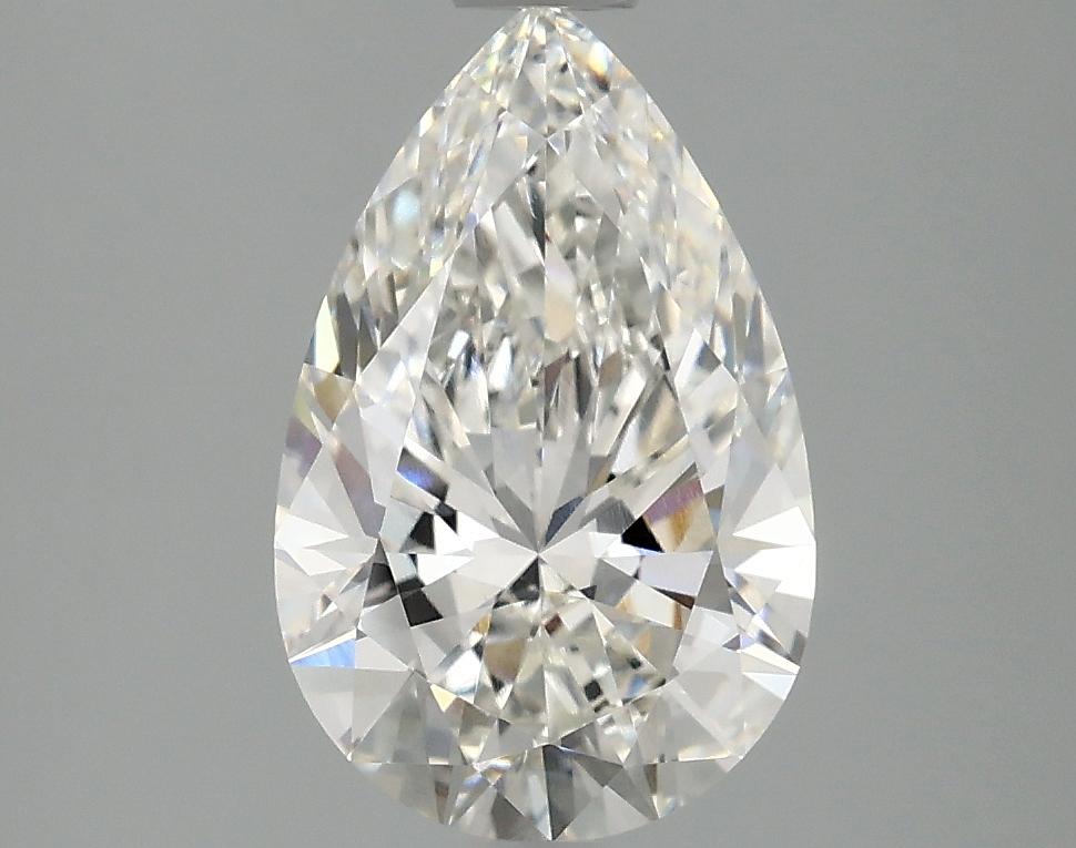 2.02 Carat Pear Shaped Ideal Cut VVS2 IGI Certified Lab Grown Diamond