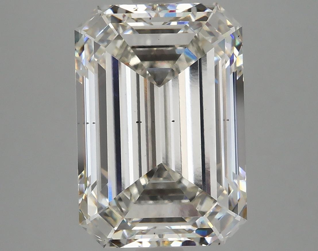 6.23 Carat Emerald Shaped Ideal Cut VS2 IGI Certified Lab Grown Diamond
