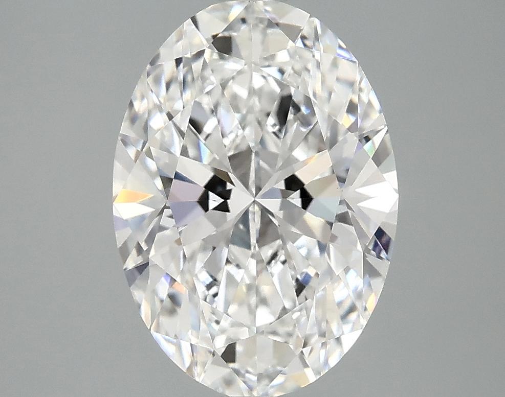 3.09 Carat Oval Shaped Ideal Cut VVS2 IGI Certified Lab Grown Diamond