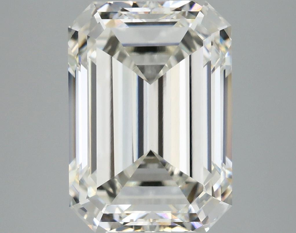 4.96 Carat Emerald Shaped Ideal Cut VVS2 IGI Certified Lab Grown Diamond