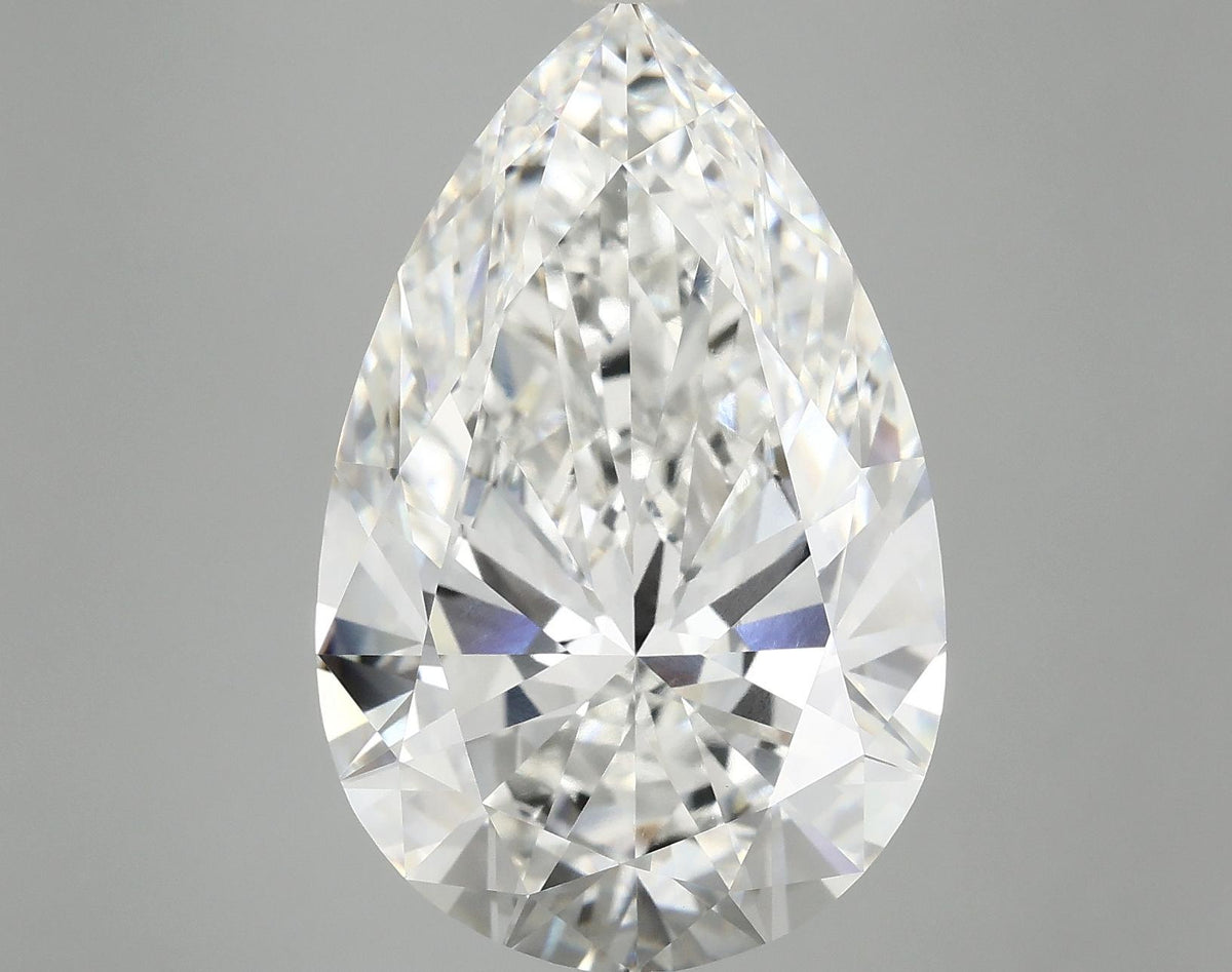 10.09 Carat Pear Shaped Ideal Cut VVS2 IGI Certified Lab Grown Diamond