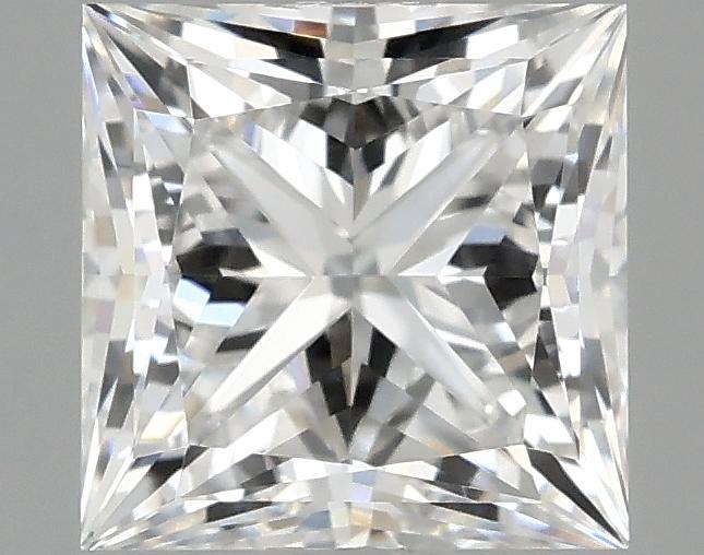 1.08 Carat Princess Shaped Ideal Cut VVS1 IGI Certified Lab Grown Diamond
