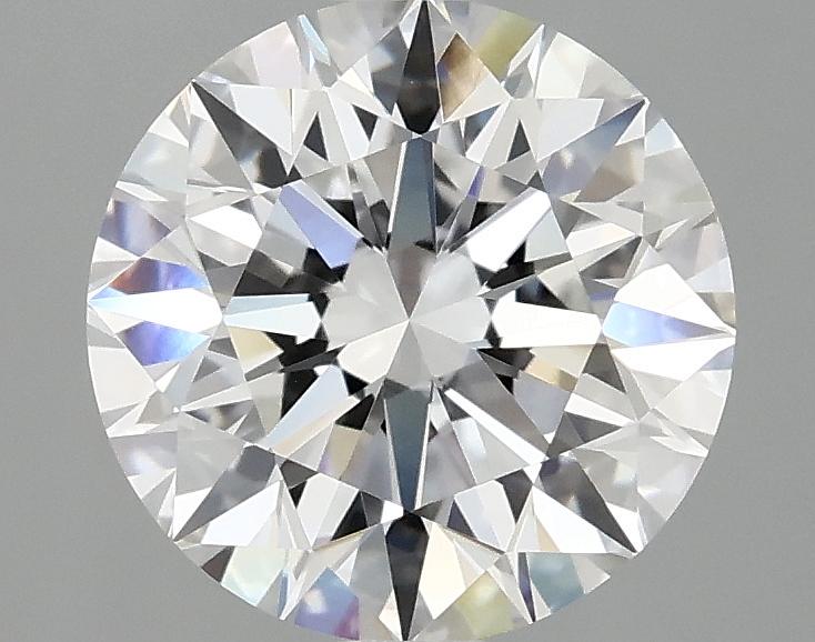 2.57 Carat Round Shaped Excellent Cut VVS2 IGI Certified Lab Grown Diamond