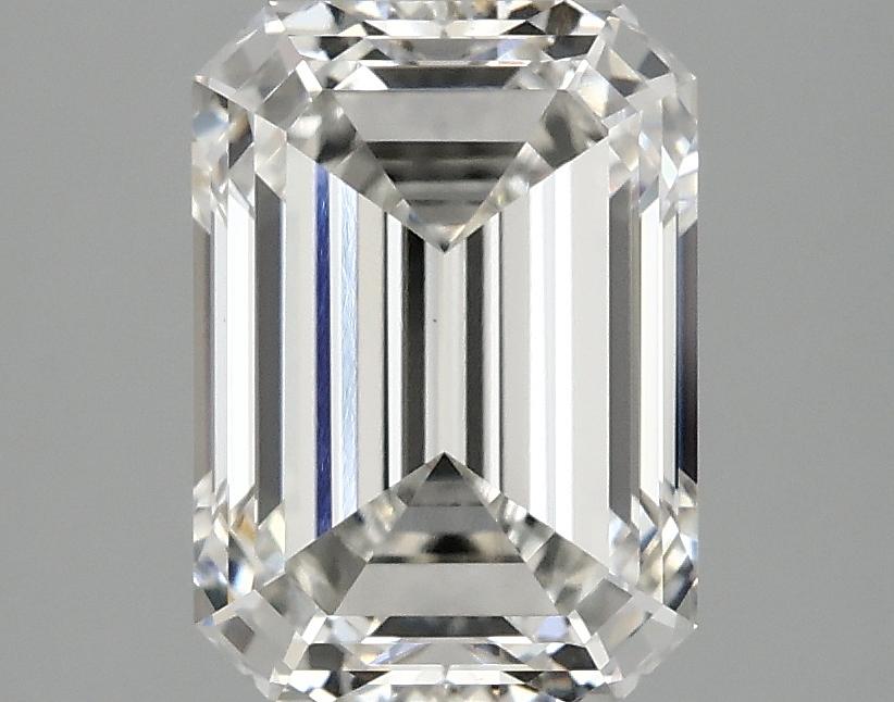2.57 Carat Emerald Shaped Ideal Cut VS1 IGI Certified Lab Grown Diamond