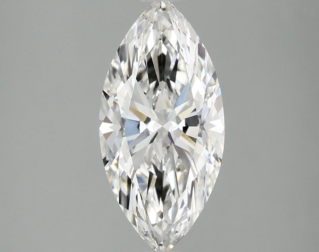 2.07 Carat Marquise Shaped Excellent Cut VVS2 IGI Certified Lab Grown Diamond