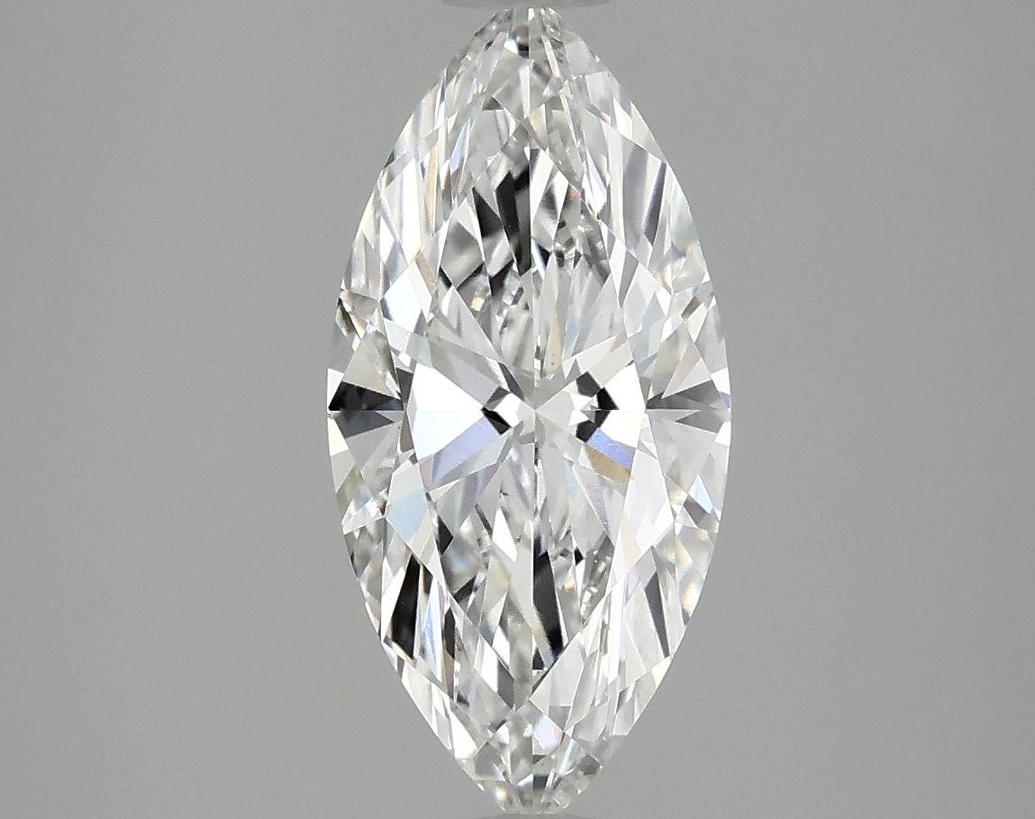 2.07 Carat Marquise Shaped Excellent Cut VVS2 IGI Certified Lab Grown Diamond