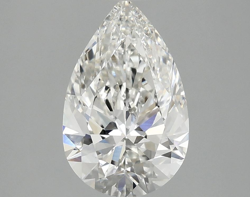2.04 Carat Pear Shaped Ideal Cut VVS2 IGI Certified Lab Grown Diamond