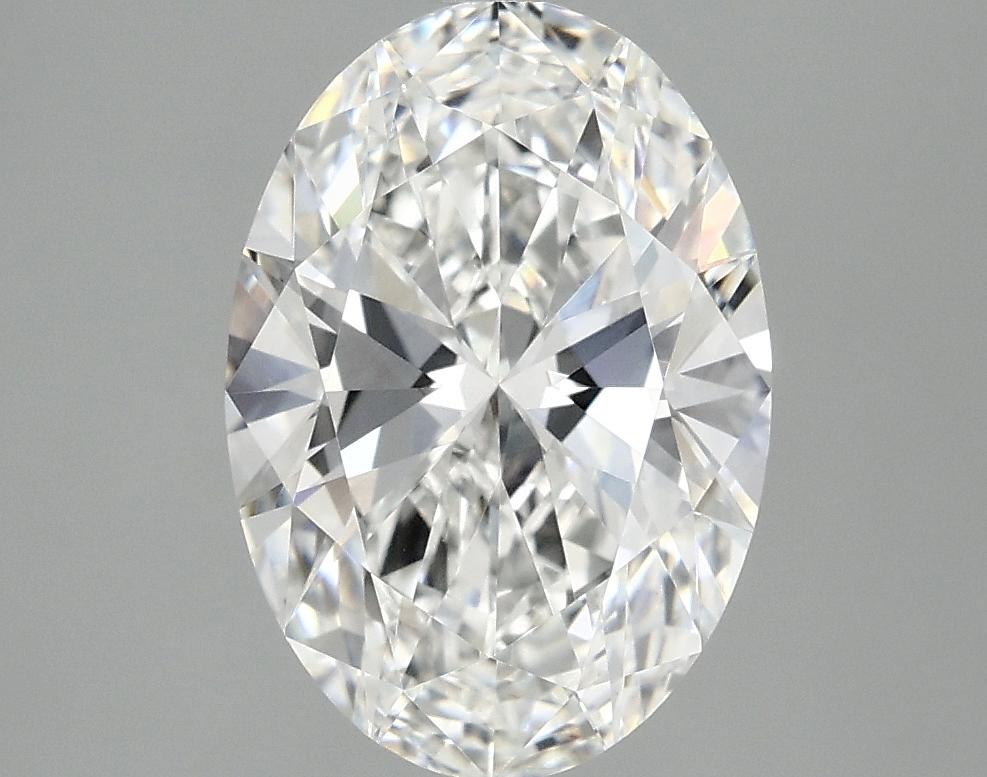 2.51 Carat Oval Shaped Ideal Cut VVS2 IGI Certified Lab Grown Diamond