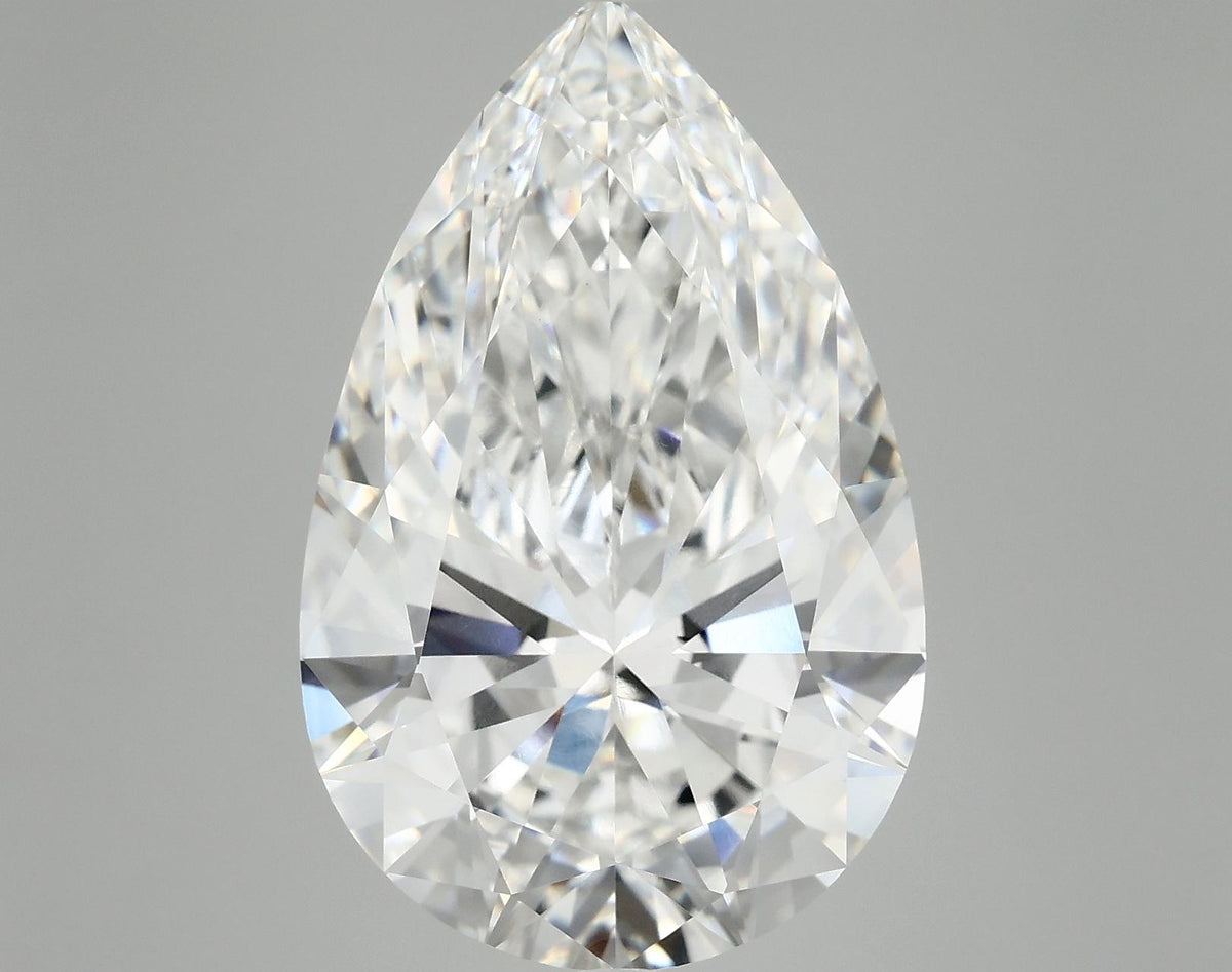 10.15 Carat Pear Shaped Ideal Cut VVS2 IGI Certified Lab Grown Diamond