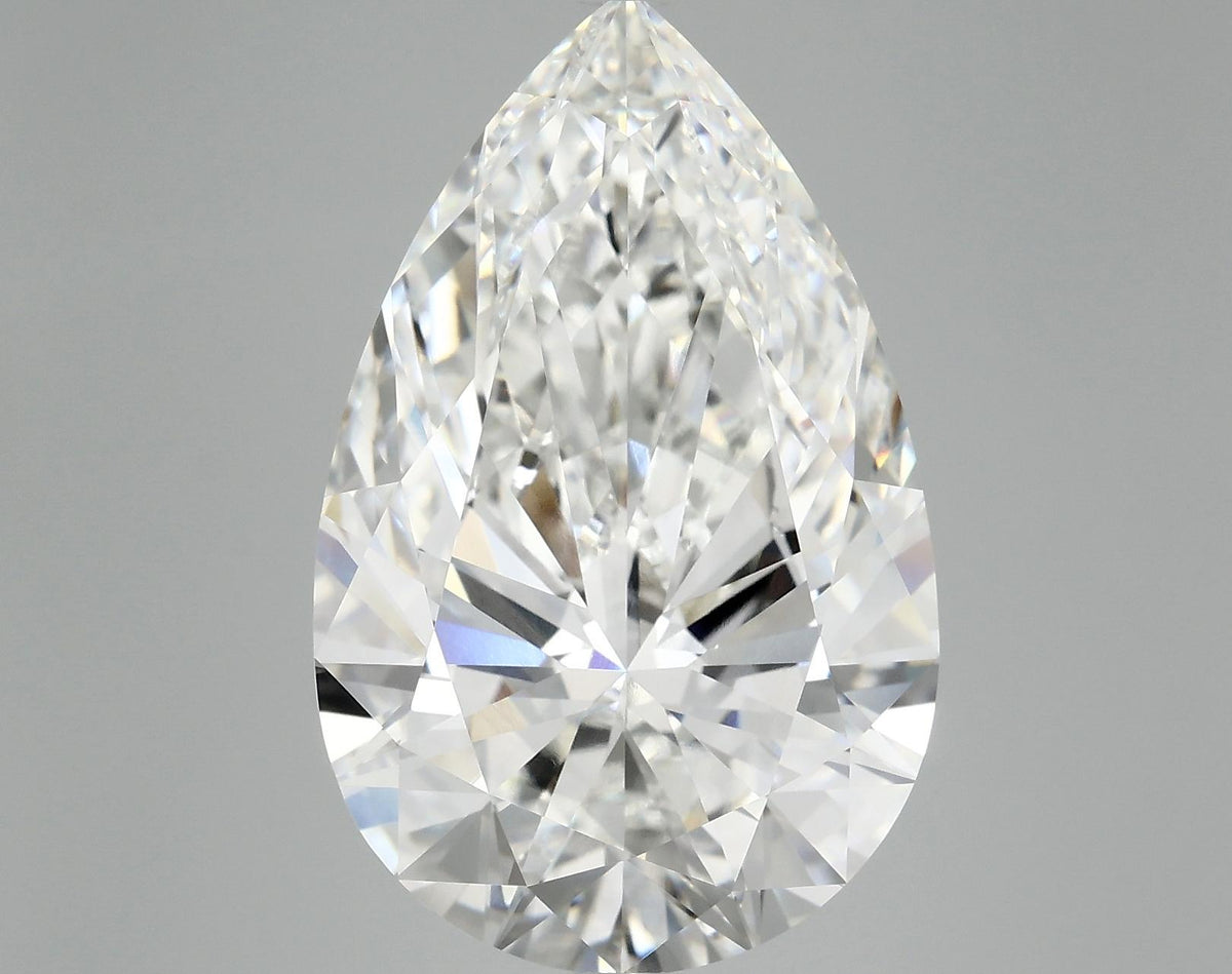 10.0 Carat Pear Shaped Ideal Cut VVS2 IGI Certified Lab Grown Diamond