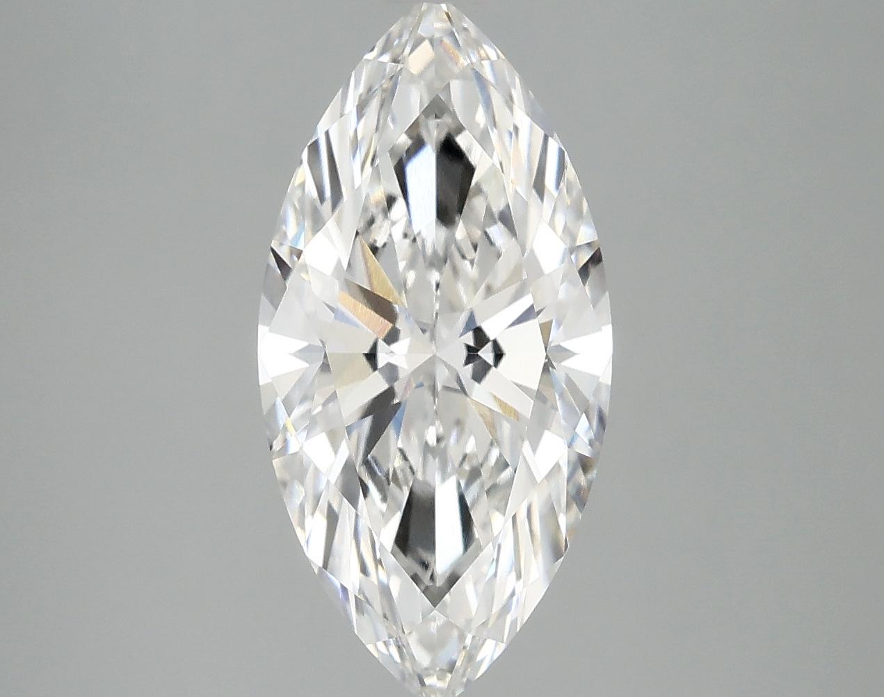 3.05 Carat Marquise Shaped Ideal Cut VVS2 IGI Certified Lab Grown Diamond