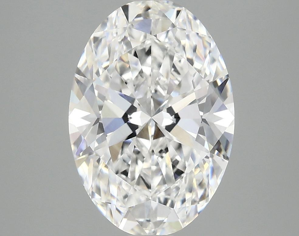 3.04 Carat Oval Shaped Ideal Cut VVS2 IGI Certified Lab Grown Diamond