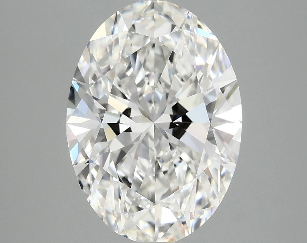 3.09 Carat Oval Shaped Ideal Cut VVS2 IGI Certified Lab Grown Diamond