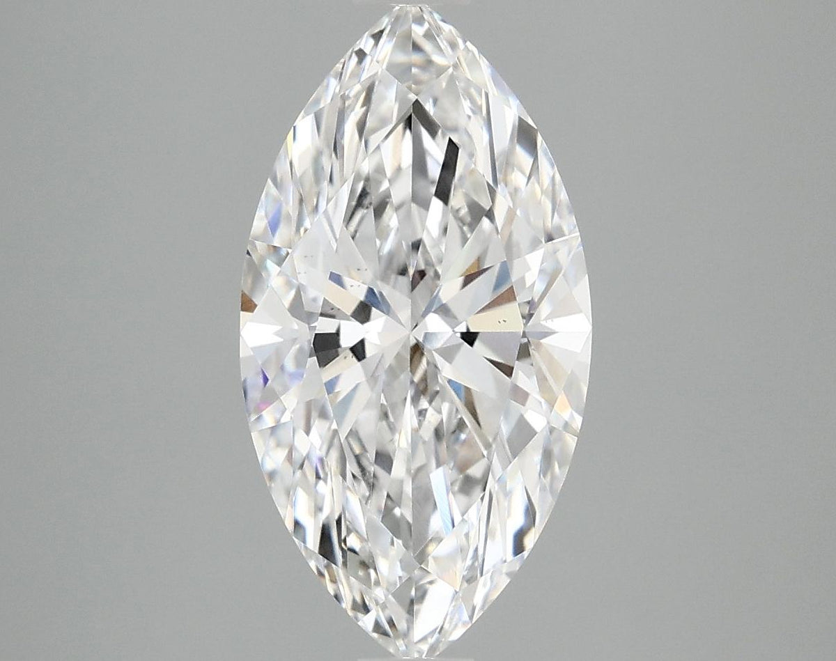 3.0 Carat Marquise Shaped Ideal Cut VS2 IGI Certified Lab Grown Diamond